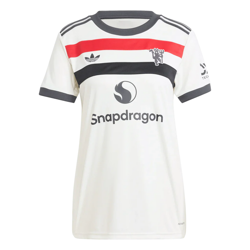 Camisa Manchester United Femenina Third 24/25 - Blanco