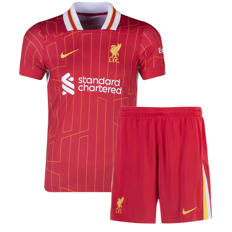 Conjunto Infantil Liverpool I 24/25 - Rojo