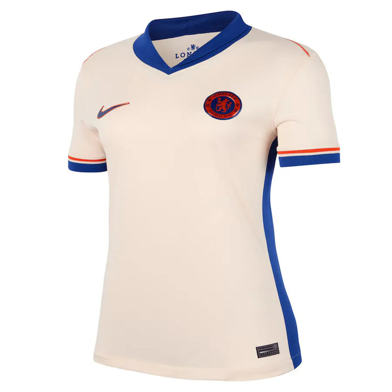 Camisa Chelsea Femenina Away 24/25 - Creme