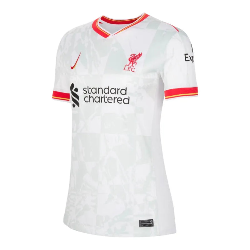 Camisa Liverpool Femenina Third 24/25 - Blanco