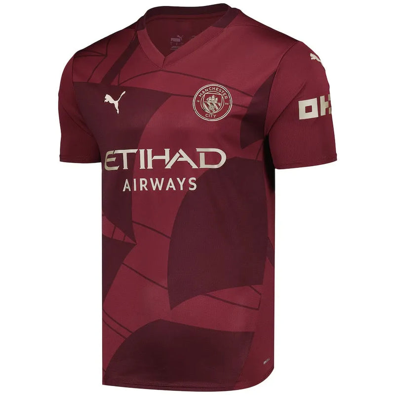 Camisa Manchester City Third 24/25 - Rojo