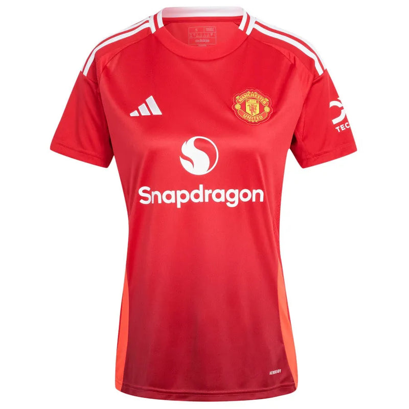 Camisa Manchester United Femenina Home 24/25 - Rojo