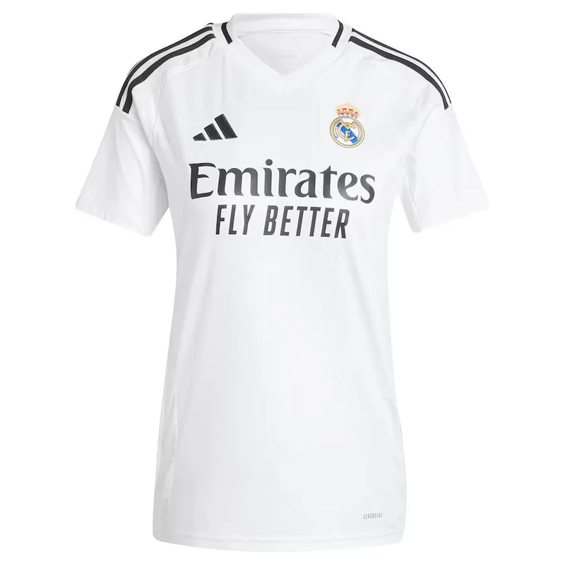 Camisa Real Madrid Femenina Home 24/25 - Blanco