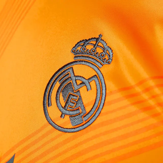 Camisa Real Madrid Away 24/25 Manga Larga - Naranja