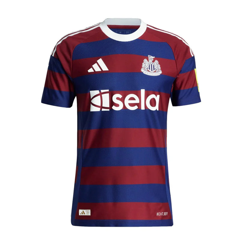 Camisa Newcastle Away 24/25 - Azul y rojo