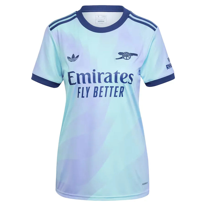 Camisa Arsenal Femenina Third 24/25 - Azul