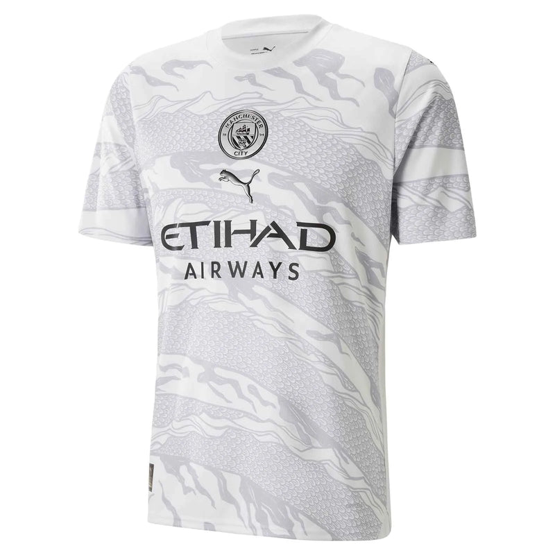 Camisa Manchester City Ano do Dragão 2024 - Blanco