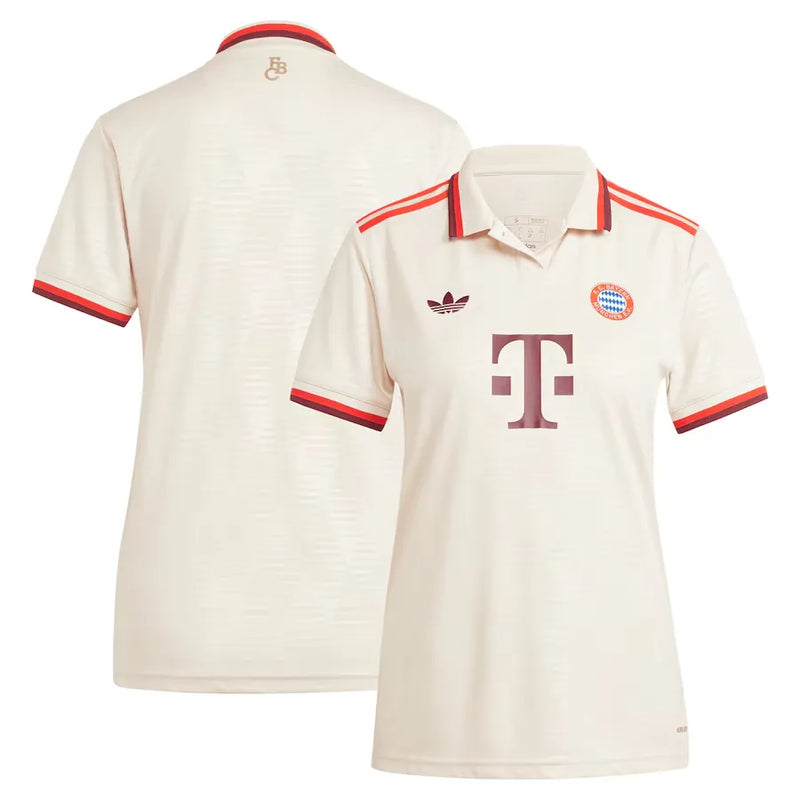 Camisa Bayern de Munique Femenina Third 24/25 - Bege