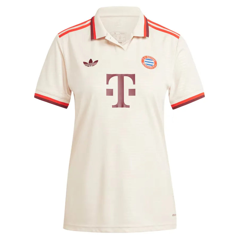 Camisa Bayern de Munique Femenina Third 24/25 - Bege