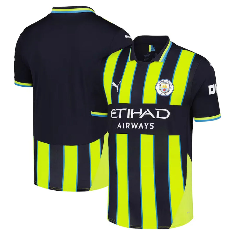 Camisa Manchester City Away 24/25 - Azul y Amarillo