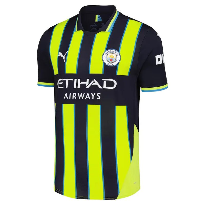 Camisa Manchester City Away 24/25 - Azul y Amarillo