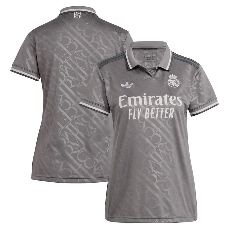 Camisa Real Madrid Femenina Third 24/25 - Cinza